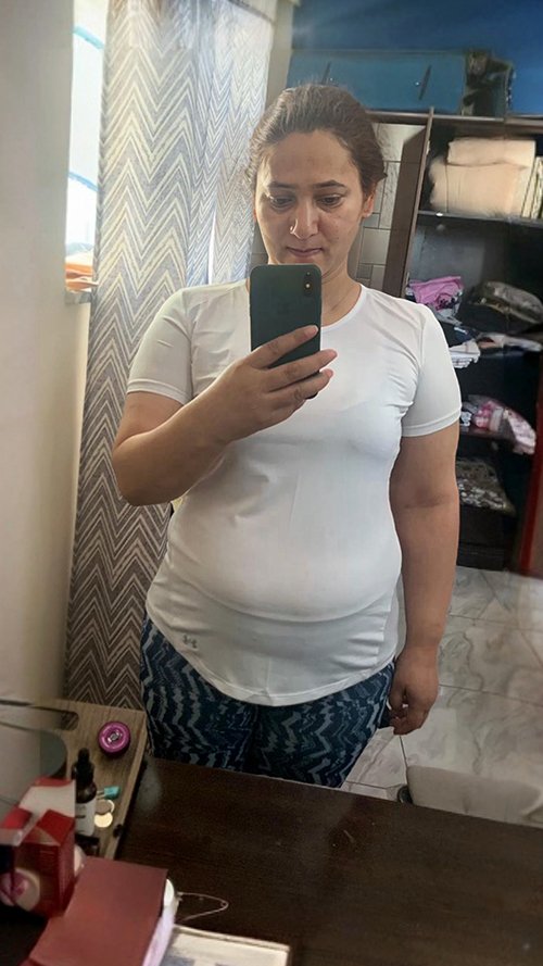 Rashmi before transformation