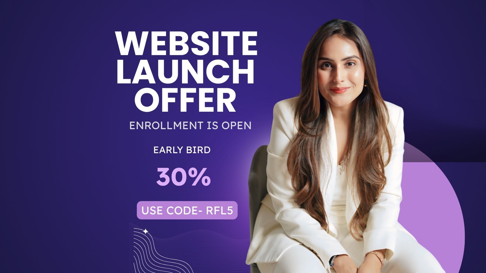 NEW WEBSITE LAUNCH SALE